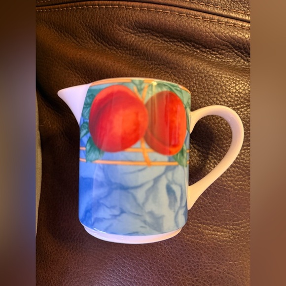 Victoria & Beale Forbidden Fruit Creamer 9024 Porcelain Colorful Porcelain Fine - Picture 10 of 13